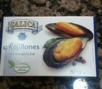 Mängden socker i Mejillones en escabeche