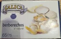 Mängden socker i Berberechos al natural