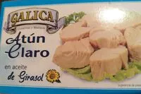 Mängden socker i Atún Claro en aceite de girasol