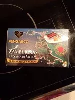 Mängden socker i Zamburiñas en Salsa de Vieira