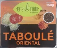 Mängden socker i Taboule oriental