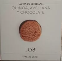 Mängden socker i Lluvia de estrellas. Quinoa, avellana y chocolate