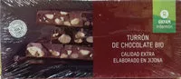 Mängden socker i Turrón de chocolate