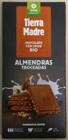 Mängden socker i Chocolate con leche bio Almendras troceadas
