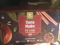 Mängden socker i Tierra Madre té Chai con especias