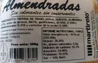 Mängden socker i Almendradas