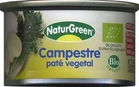 Mängden socker i Paté vegetal ecológico "NaturGreen" Campestre