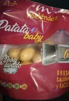 Mängden socker i Patata Baby