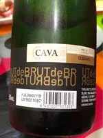 Mängden socker i Cava brut de bruts