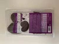 Mängden socker i Palmeras con chocolate negro sin gluten