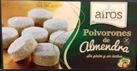 Mängden socker i Polvorones de almendra sin gluten y sin lactosa