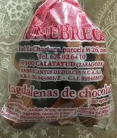 Mängden socker i Magdalenas de chocolate