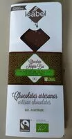 Mängden socker i Chocolate negro Bio con aceite oliva y flor de sal