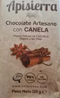 Mängden socker i Chocolate puro con canela