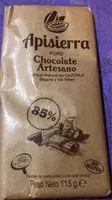 Mängden socker i Chocolate artesano 85%