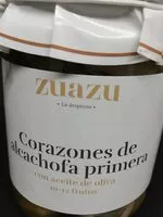 Mängden socker i Corazones de alcachofa