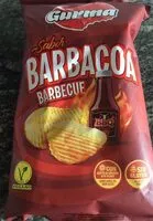 Mängden socker i Patatas fritas sabor barbacoa