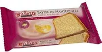 Mängden socker i Pastel de mantequilla