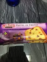 Mängden socker i Pastel con frutas