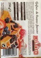 Mängden socker i Gofres de huevos frescos