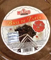 Mängden socker i Base de tarta