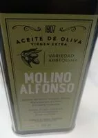Mängden socker i Aceite de oliva virgen extra Molino Alfonso