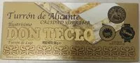 Mängden socker i Turrón de Alicante