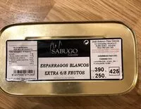 Mängden socker i Esparragos Blancos