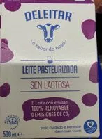 Mängden socker i Leche pasteurizada DELEITAR SIN LACTOSA