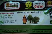 Mängden socker i Alcachofas con aceite de oliva extra