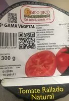 Mängden socker i Tomate Rallado Natural