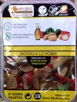 Mängden socker i Patatas a lo pobre