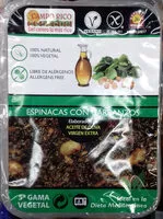 Mängden socker i Espinacas con garbanzos