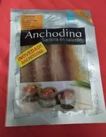Mängden socker i Anchoadina