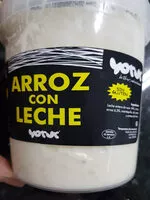 Mängden socker i Arroz con leche