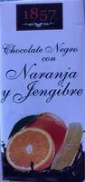 Mängden socker i Chocolate negro con naranja y jengibre
