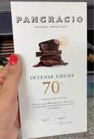 Mängden socker i Chocolate Intense Cocoa 70%