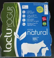 Mängden socker i Lactuyogur natural