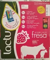 Mängden socker i Lactuyogur sabor fresa