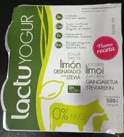 Mängden socker i Yogur sabor limón