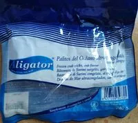 Mängden socker i Palitos del oceáno ultracongelados