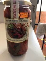 Mängden socker i Pimientos asados con leña en su jugo