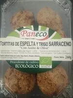 Mängden socker i Tortitas de espelta y trigo sarraceno