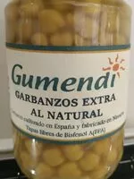 Mängden socker i Garbanzos extra al natural
