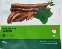 Mängden socker i Salchichas vegetal