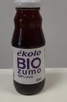 Mängden socker i Zumo de uva BIO