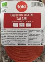 Mängden socker i Embutido vegetal salami