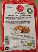 Mängden socker i Cookies avena, coco y chocolate Toki Eco