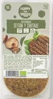 Mängden socker i Happy bio vegurger seitan-shitake