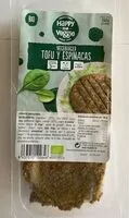Mängden socker i Vegeburger tofu y espinacas